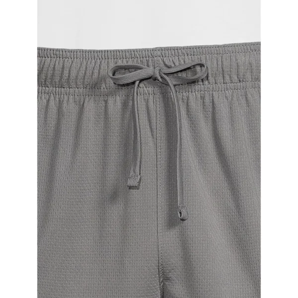 Men's and Big Men's Mesh Gym Shorts - Grey Flannel - Image 4