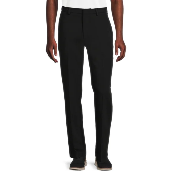 Men’s and Big Men’s Premium Comfort Flat Front Suit Pants
