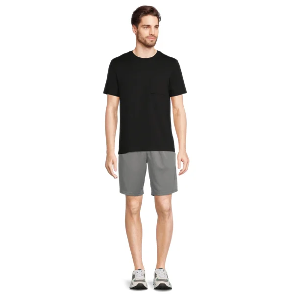 Men's and Big Men's Mesh Gym Shorts - Grey Flannel - Image 2
